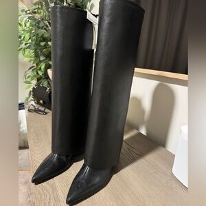NEW ZARA HEELED BOOTS | Sz 40
